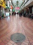 表町商店街のマンホール～岡山市内の中心的繁華街です～