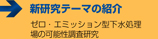 新研究テーマの紹介